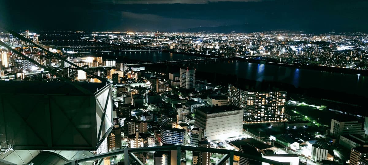 Osaka At Night