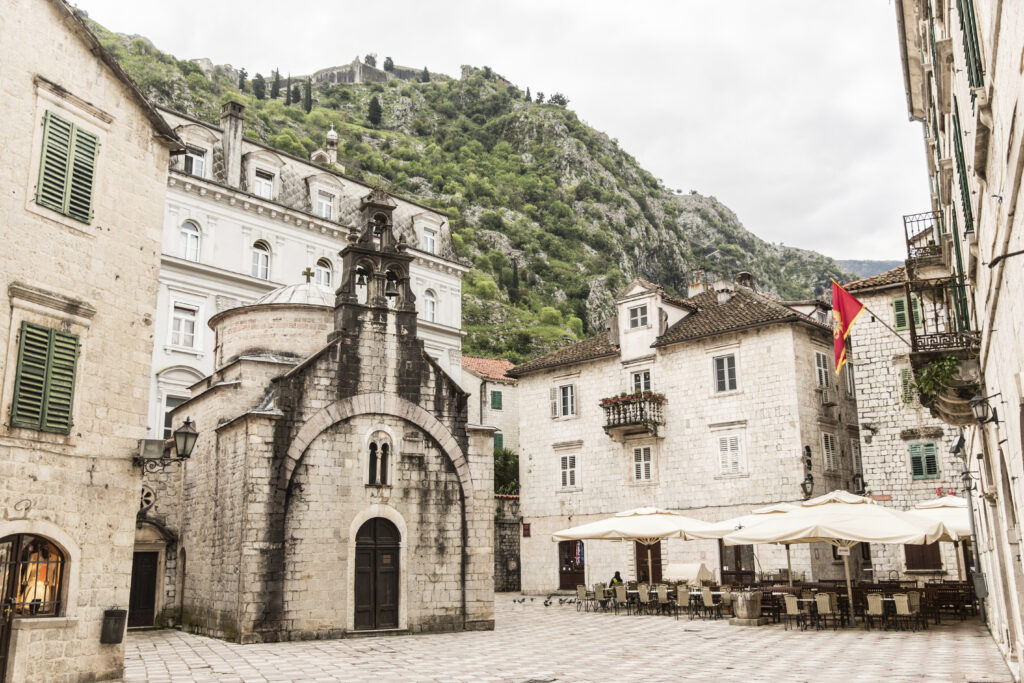 Historic Church In Old Town, Kotor, Montenegro