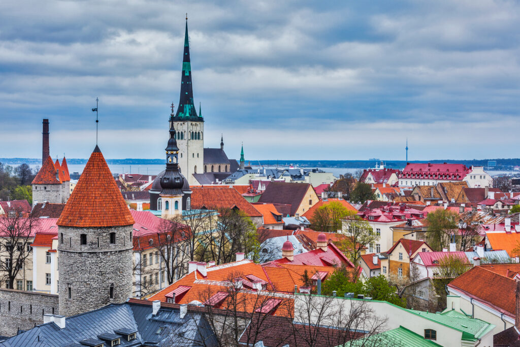 Tallinn Medieval Old Town, Estonia